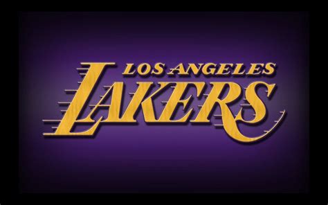 Lakers Logo Font