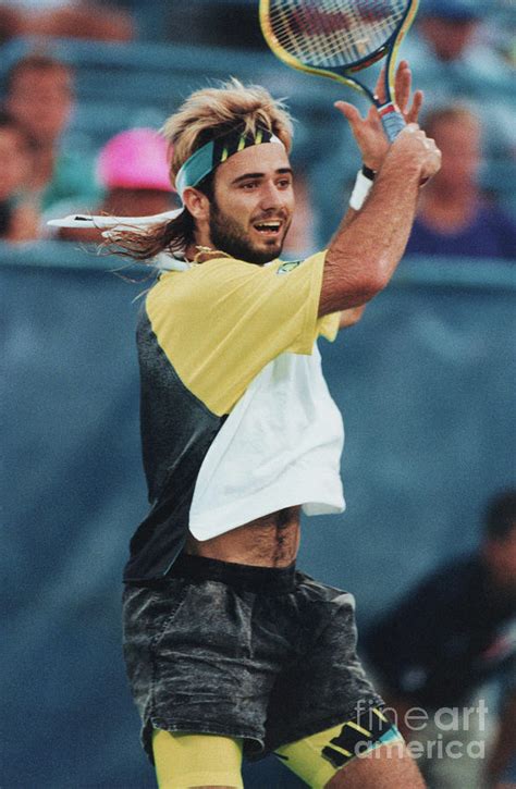 Tennis Star Andre Agassi Photograph By Bettmann Pixels