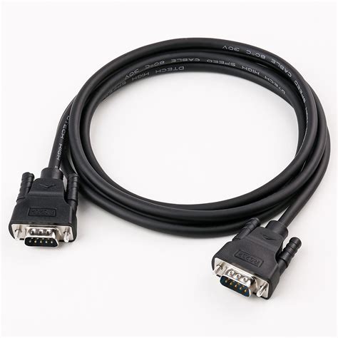 Buy Dtech 10ft Db9 To Db9 Rs232 Serial Cable Male To Male Null Modem