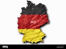 Alemania mapa de la bandera alemana fotografías e imágenes de alta ...