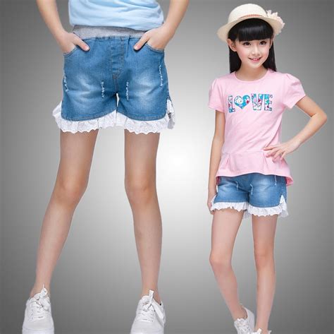 Shop aeropostale for guys and girls clothing. 2016 New Girl Shorts 4 12Year Denim Short Pant for girls ...