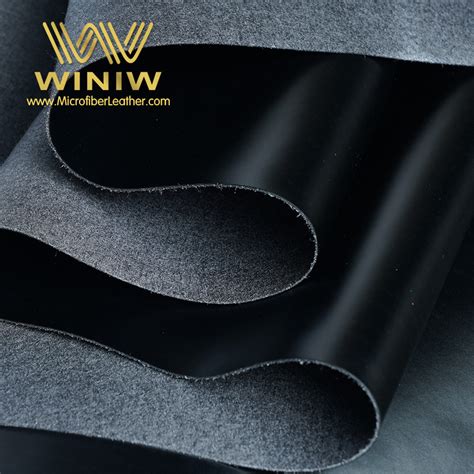 Microfiber Pu Synthetic Patent Leather Fabric Material Winiw