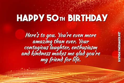 Happy 50th Birthday Wishes Funny