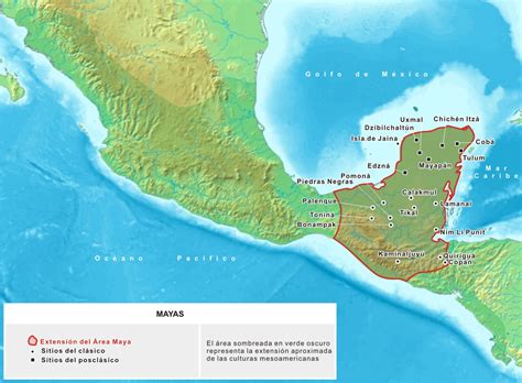 Civilizaci N Maya Ubicaci N Geogr Fica