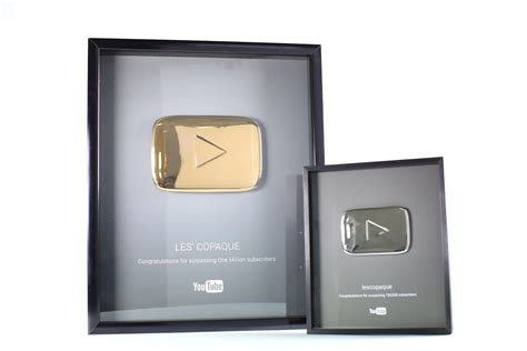Youtube play buttons are part of the reward program of youtube for creators. YOUTUBE GOLD & SILVER PLAY BUTTON UNTUK LES' COPAQUE