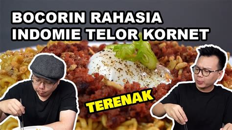 PANTESAN ENAK INI RAHASIA INDOMIE TELOR KORNET INTERNET PALING ENAK