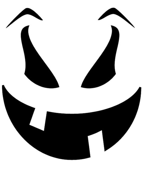 15 Best Printable Scary Halloween Faces Printableecom Spooky Pumpkin