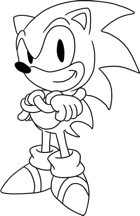 Dibujos Para Colorear Sonic