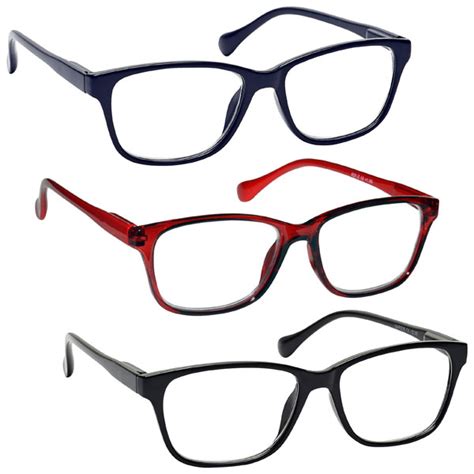 Uv Reader Lightweight Reading Glasses Designer Style Mens Womens Ebay