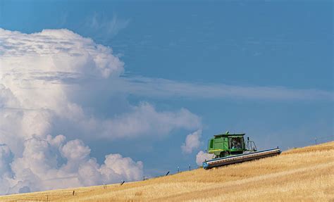 Harvest Clouds Photograph By Theresa Peterson Fine Art America