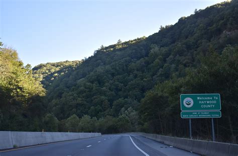 Interstate 40 East Haywood County Aaroads North Carolina