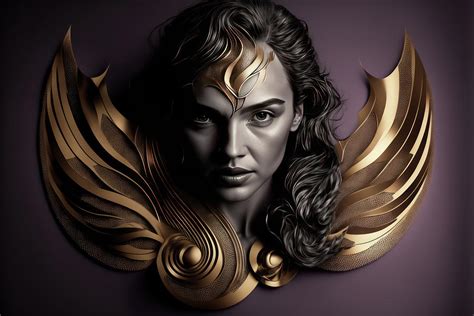 Wonder Woman Concept Art Image Photograph By Matthew Gibson Fine Art