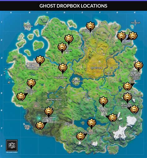 Fortnite Ghost And Shadow Dropbox Locations Pro Game Guides