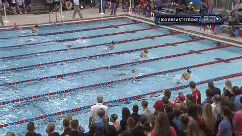 2015 Ighsau Girls State Swimming And Diving 100 Breaststroke Youtube