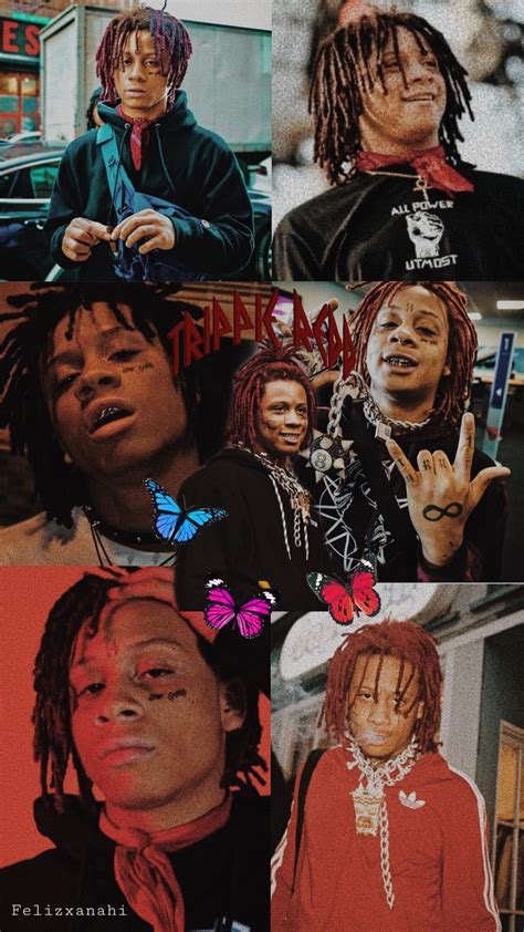 Trippie Redd Wallpaper Freetoedit In 2020 Trippie Redd Rapper