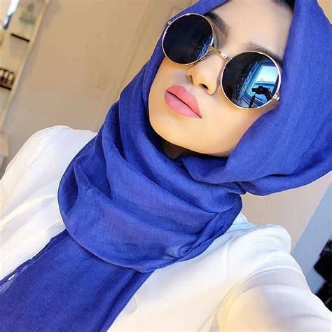 13 Gaya Terbaru Fashion Hijab Glasses Model Hijab