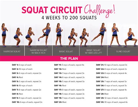 Popsugar Fitness 30 Day Squat Challenge 30 Day Squat Challenge Workout Challenge Fitness Tips