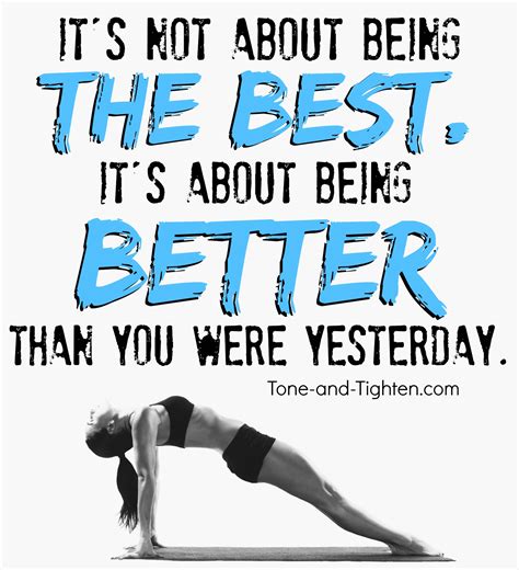 Fitness Motivation Inspiration Quotes Tone And Tighten