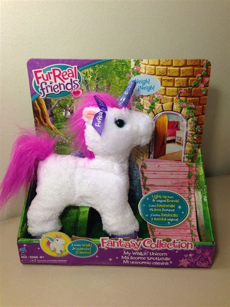 New Furreal Friends Fantasy Starbeam Walking Unicorn Fur Real Pet Age