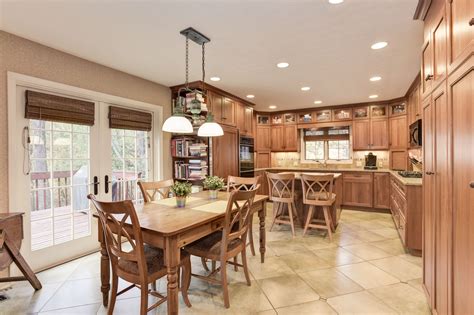 Updated kitchen with work area designed in | Updated ...