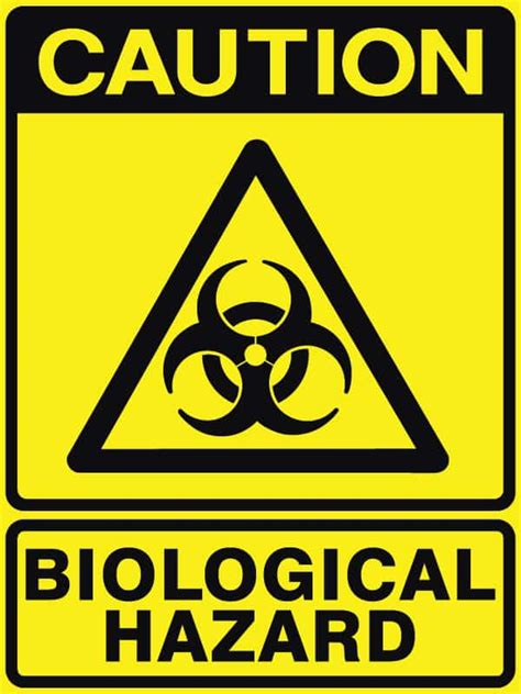 Biological Hazard Shop Safety Signs At Signsmart