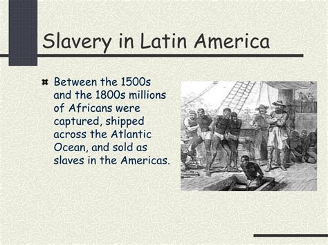 Ppt Slavery In Latin America Powerpoint Presentation Free Download Id8525780