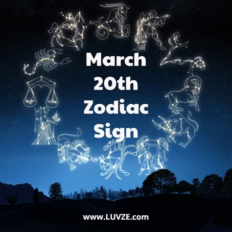 March 20 Zodiac Sign Birthday Horoscope January 20 Zodiac October