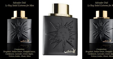 Salvador Dali Le Roy Soleil Extreme For Men New Fragrances