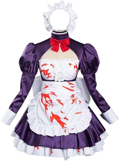 High Rise Invasion Maid Killer Sniper Cosplay Costume Women Halloween