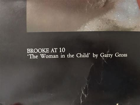 Brooke Shields Gary Gross Garry Gross Artnet Brooke Shields Joven