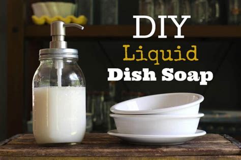 Homemade Liquid Dish Soap Recipe Mommypotamus