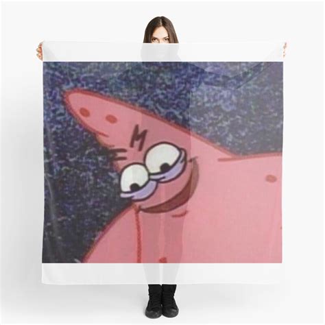 Sinister Patrick Meme Scarf For Sale By Toppaforthelols Redbubble