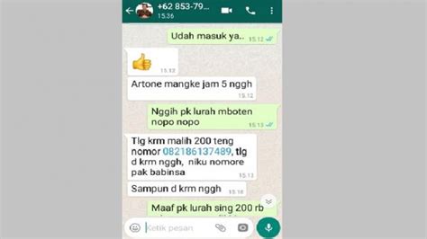 Buka menu pesan, kemudian buat pesan baru. Dua Kades di Bantul Dicatut Namanya untuk Penipuan Uang ...