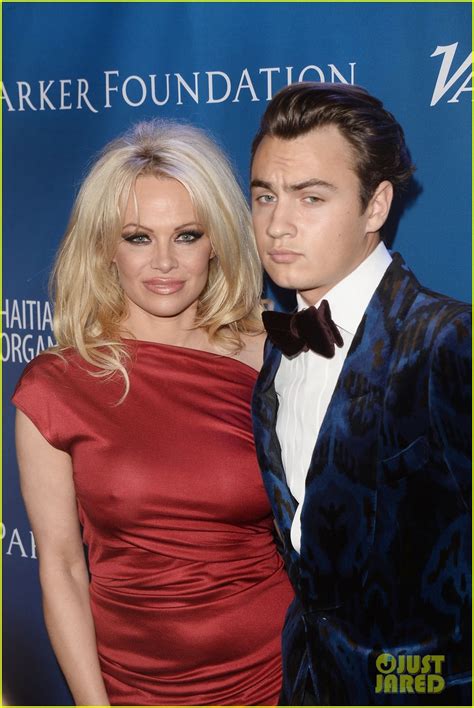 Pamela Anderson Brings Her Dapper Son Brandon Lee To Help Haiti Home Gala Photo 3547949 2016