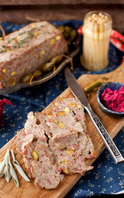Country Pate With Pistachios Recipe Pate Recipes Country Pate Food