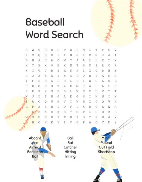 4 Best Images Of Baseball Word Search Printable Baseball Teams Word