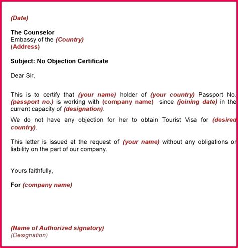 3 No Objection Letter Template For Driving License 37116 Fabtemplatez