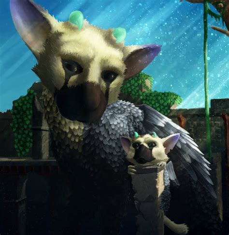 The Last Guardian A Trico Baby By Istrandar On Deviantart