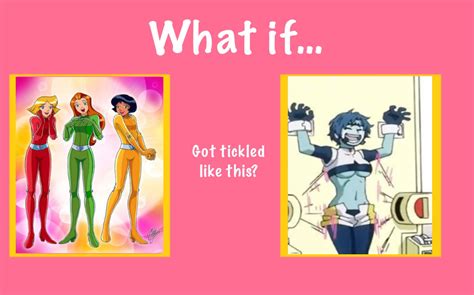 Totally Spies Got Tickled Like Bubble Girl By Oddonehere On Deviantart
