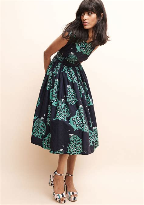 Modcloth Fabulous Fit And Flare Dress With Pockets