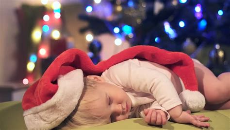Christmas Child Sleeping Stock Footage Video 2765771 Shutterstock