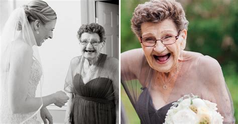 bride invites her 89 year old grandmother to be her bridesmaid