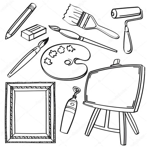 Drawing Tools Collection Stock Vector Image By ©godfather744431 53102945