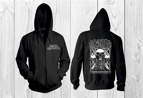 Amon Amarth Skull Hoodie Metal And Rock T Shirts And Accessories