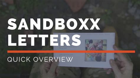 Sandboxx Letter Example