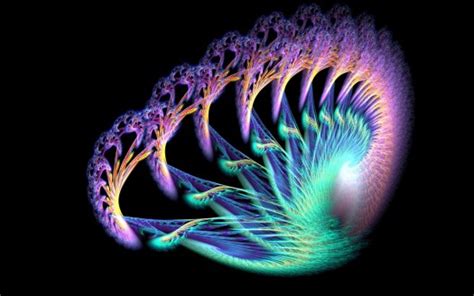 Colorful Fractal Lines Patterns Trippy Hd Trippy Wallpapers Hd