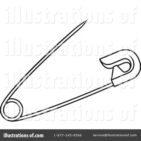 Safety Pin Clipart 1146437 Illustration By Lal Perera