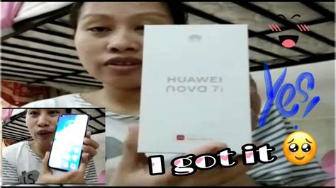 Unboxing Huawei Nova 7i Mobile Finally Got It 😊 Judylyn Eleccion