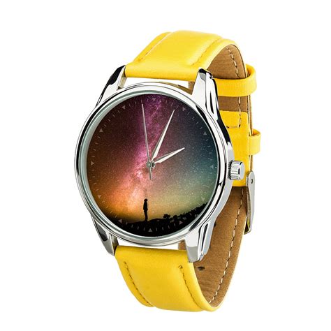 The Milky Way Man Watch Galaxy Watch Man Looking Up At The Etsy