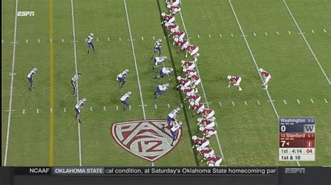 Stanford's formations are the extreme opposite of the spread offense ...